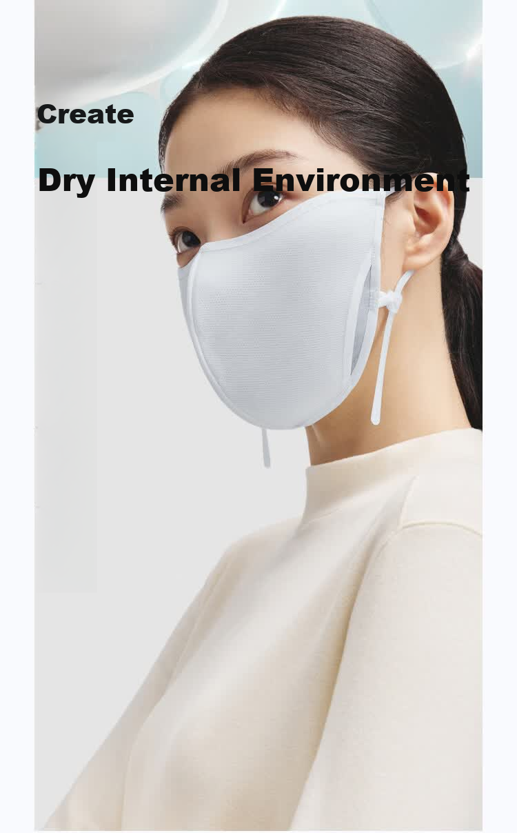 Beneunder Antibacterial Protective Mask Physical Acne Control Sunscreen Breathable Unisex Sensitive Acne Skin Specialized Mask 8