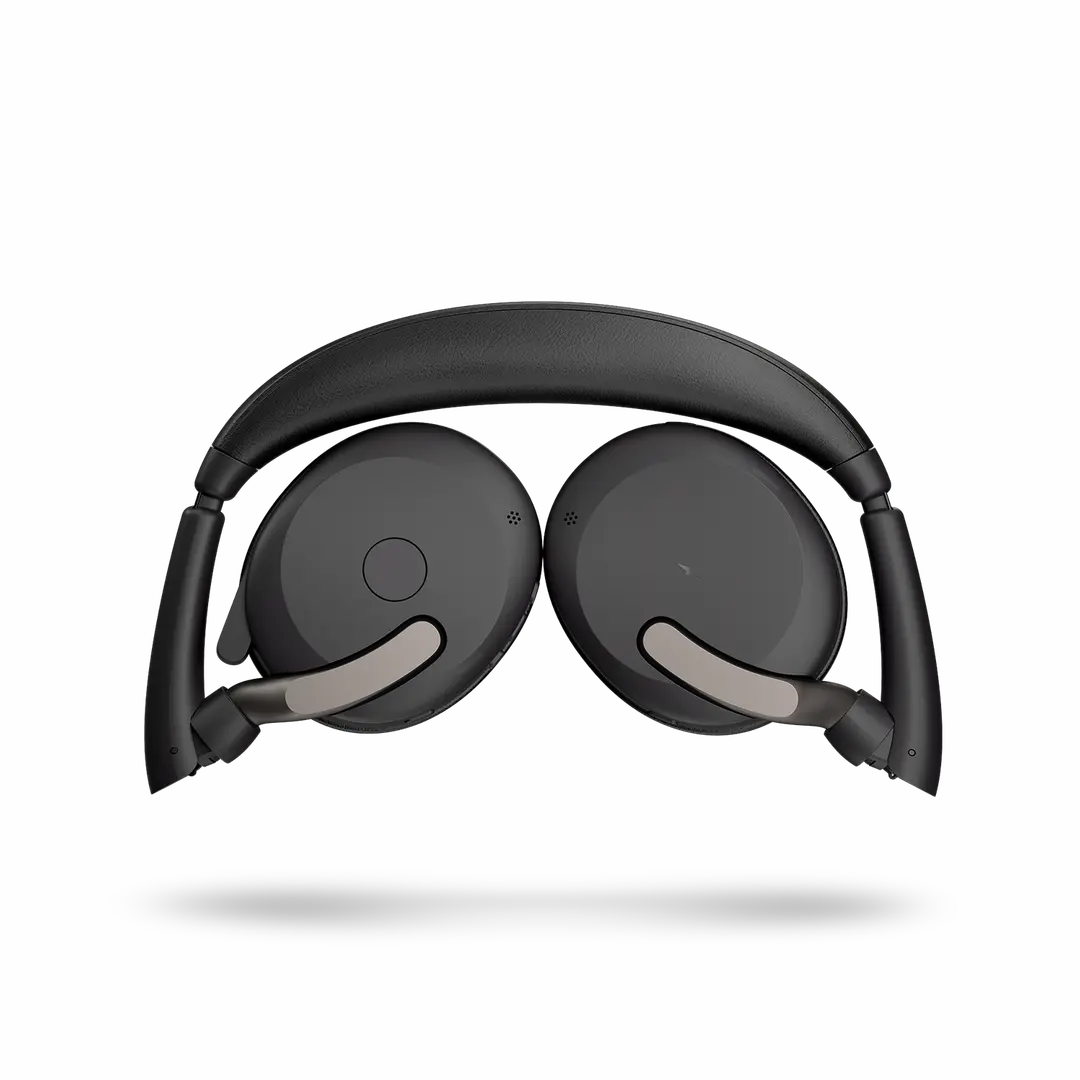 Jabra Computer Office Conference Call Center Customer Service Telemarketing Specialized Headset, Online Education Foldable Bluetooth Noise-Cancelling Headphones Evolve2 65 Flex MS