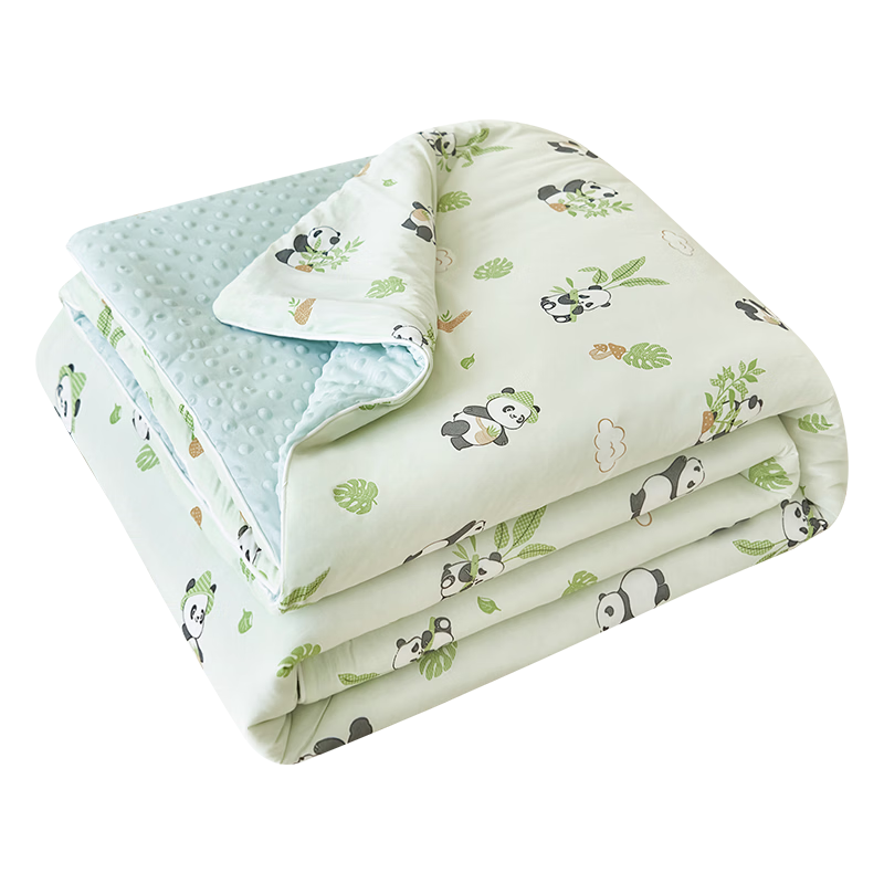 Grace A-Class Cooling Silk Summer Quilt Cooling Value 0.21 Ice Silk Air Conditioning Quilt 150*200cm Panda Bamboo Hug