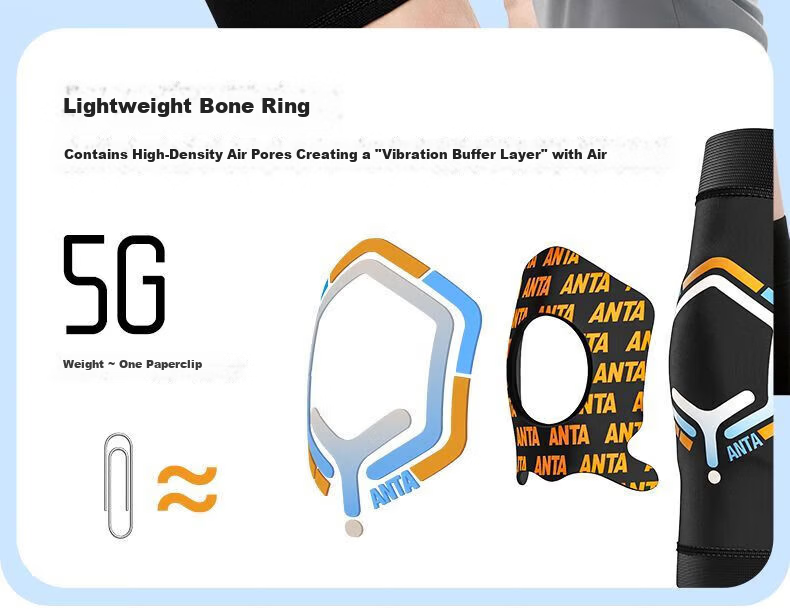 Anta Knee Brace Sports Running Knee Support for Men and Women Basketball Badminton Cycling Mountaineering Fitness Professional Patella Strap 7