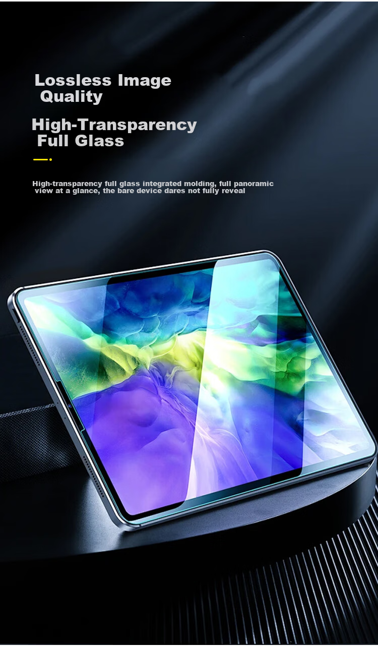 JPLAYER Tempered Glass Screen Protector for MatePad Air 11.5-inch, Full-Screen HD Anti-Fingerprint, Smooth, Drop-Resistant, Scratch-Resistant Tablet Film 6