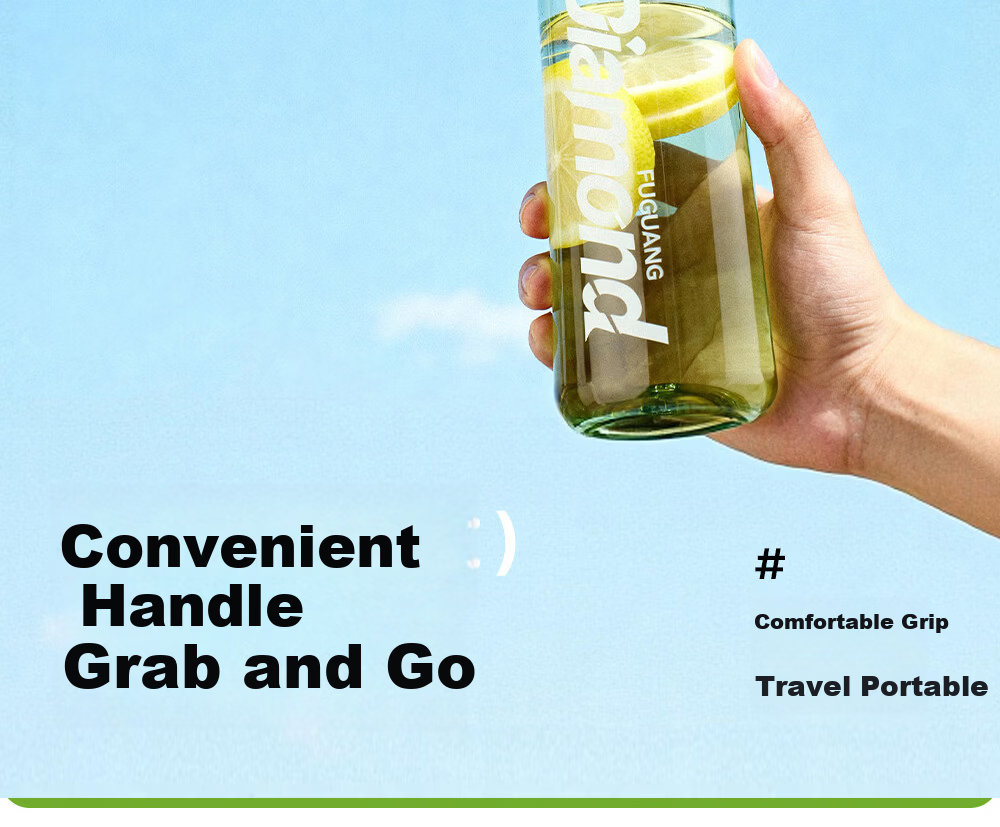 FGA Fugang Tritan Student Water Bottle Large Capacity Portable Cup Unisex Summer Outdoor Sports Direct Drinking Flask 8