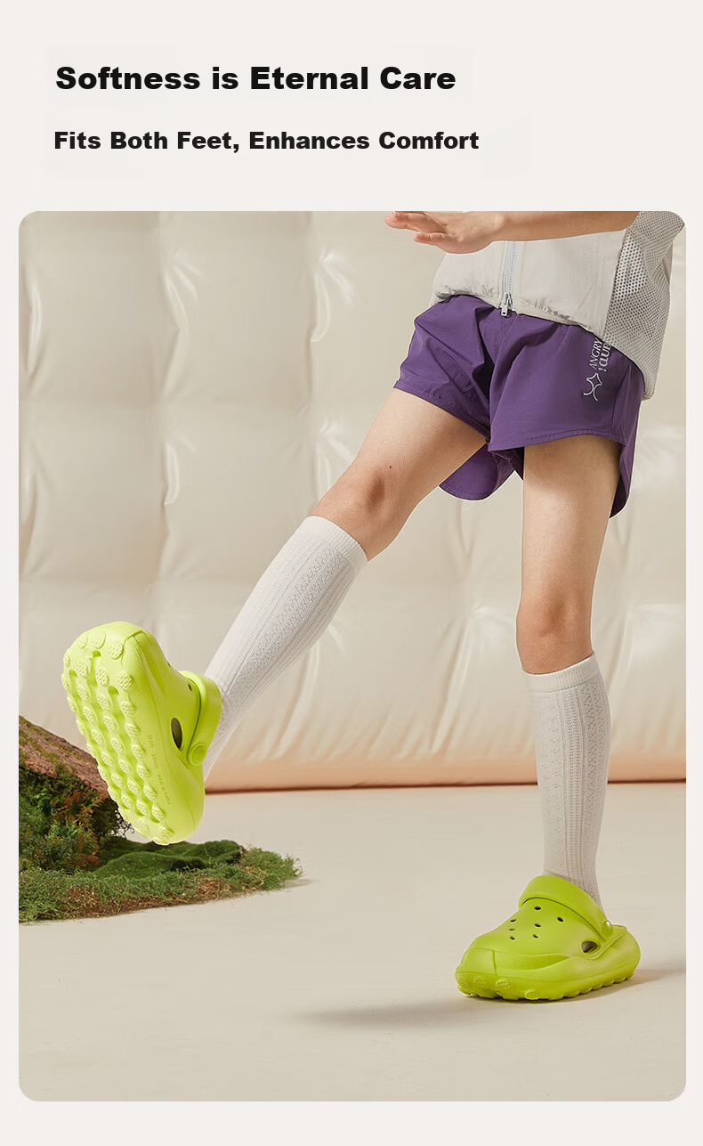 Puxiyun Cloud Children's Clog Boys' Sandals Closed-Toe Anti-Kick Baby Slippers Girls' Beach Shoes 5