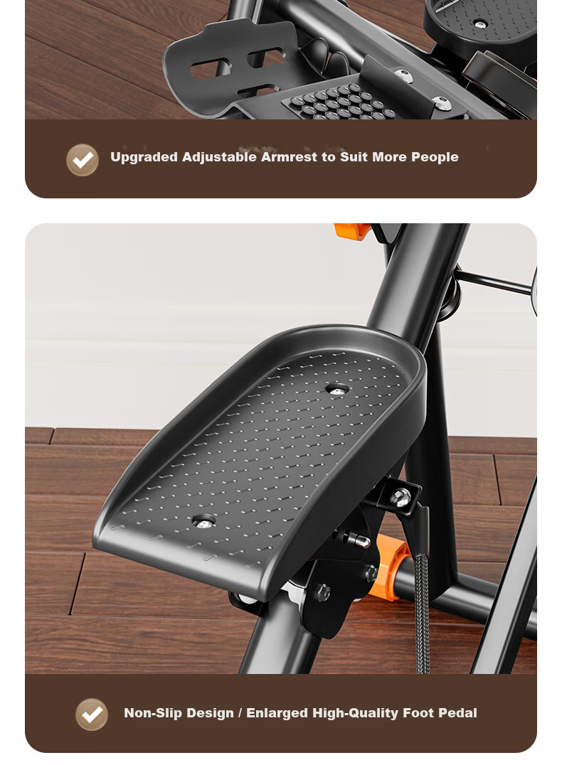 HUAYA Multifunctional Stair Climber Home Silent Foldable Stepper Stair Climbing Fitness Equipment 12