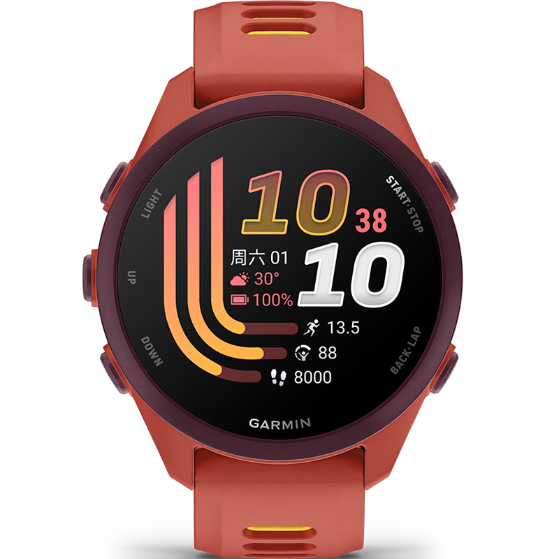 GARMIN Forerunner 170 Music Edition Heart Rate Professional Running Outdoor Sports Smartwatch Rose Pink Gift