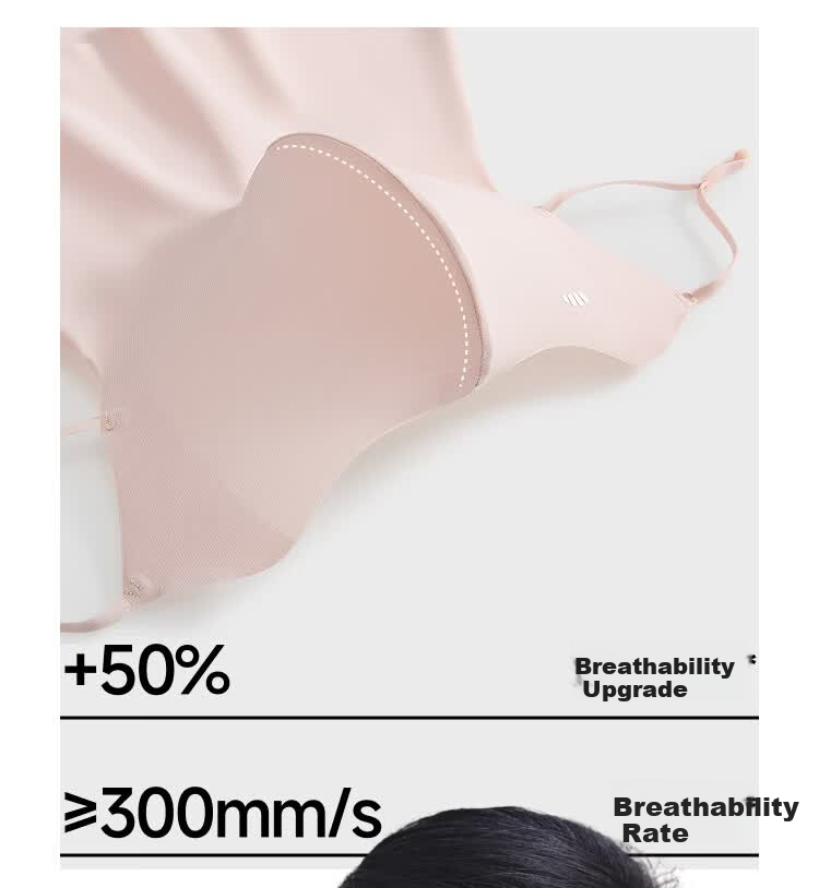 Beneunder Sunscreen Neck Mask Women's Sun Protection Face Cover Lightweight Full Face UV Protection Face Bikini Distant Mountain Gray 12