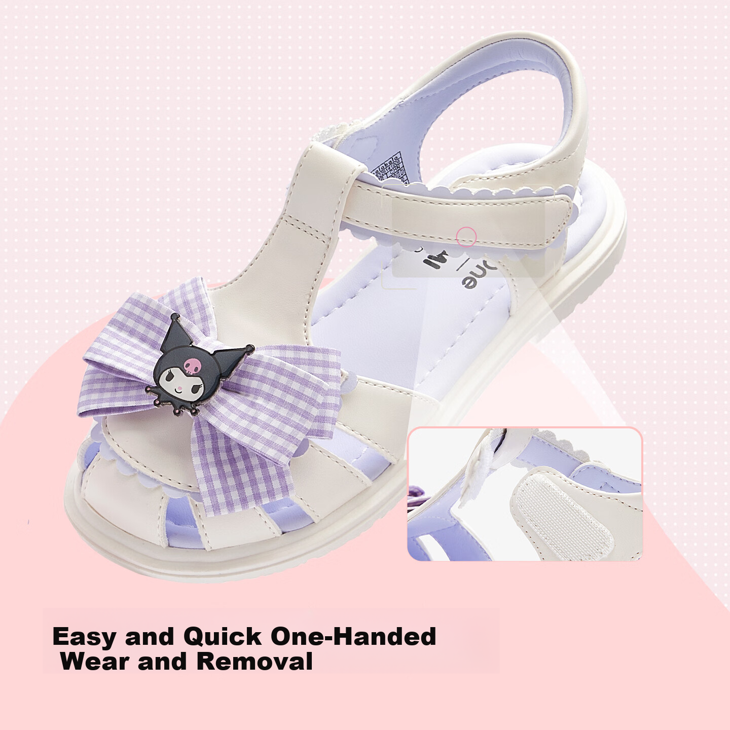 Balabala Sanrio balaOne Kids Sandals Girls 2026 Summer New Breathable Non-slip