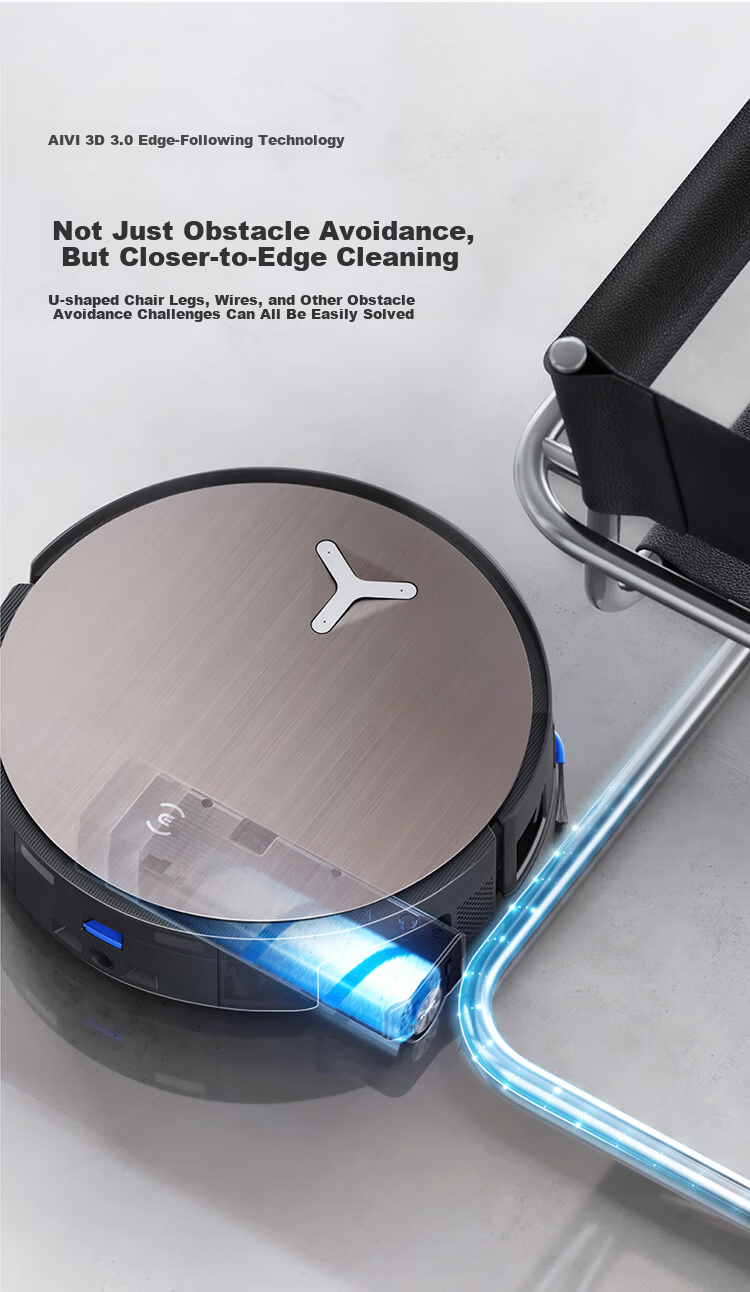 ECOVACS Deebot X Fully Embedded High-End Model Robot Vacuum Cleaner with Sweeping, Mopping, Washing, and Drying Functions, Automatic Self-Cleaning, First Fully Embedded Hidden Drum Floor Washing Robot 33