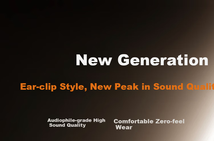 Linklike [Major Upgrade | Customized Sound Quality] Bluetooth Earphones, Clip-On Headphones, Latest 2026 Model with Ultra-Long Battery Life, Sports Earphones, Top Ten Running Earphones 2
