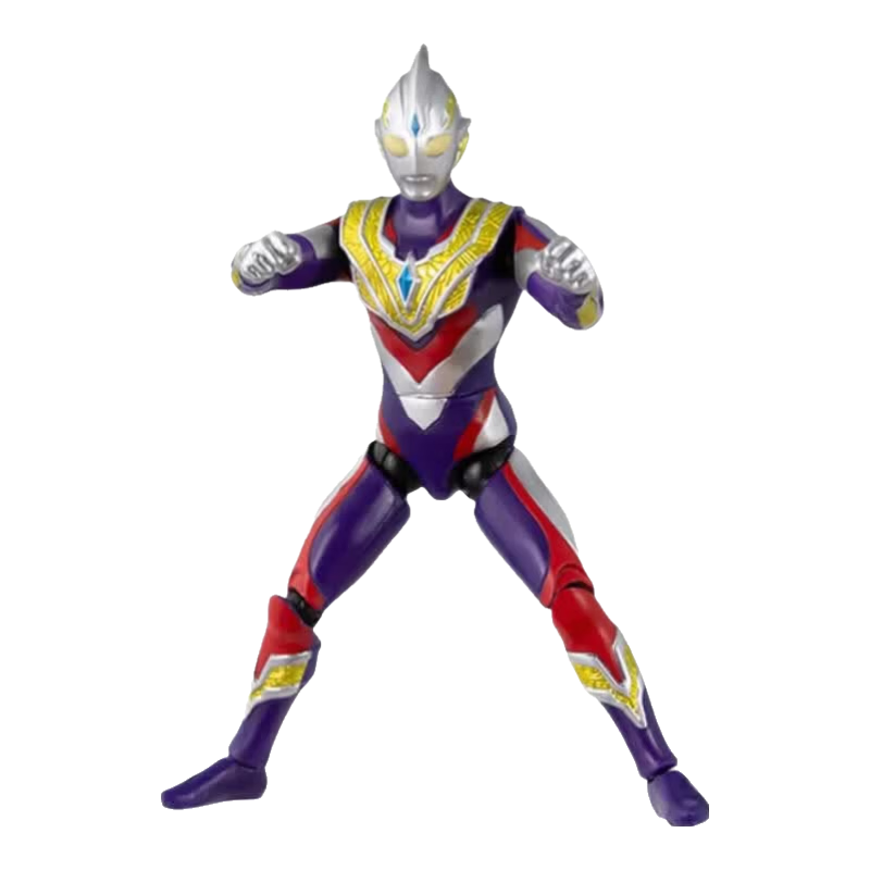 BANDAI Ultraman Children's Toy Boys Birthday Gift Dynamic Action Figure Set Ultraman Trigger