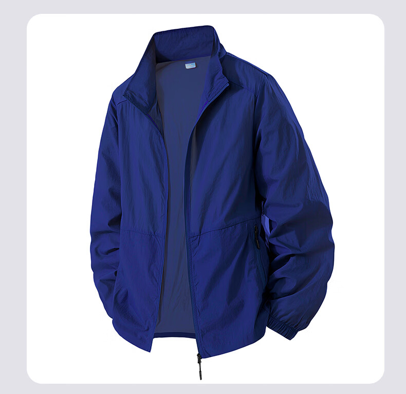 Jeanswest Men's Outdoor Sports Sun Protection Jacket Summer Long Sleeve UV Protection Lightweight Skin Jacket Father's Day Gift 16
