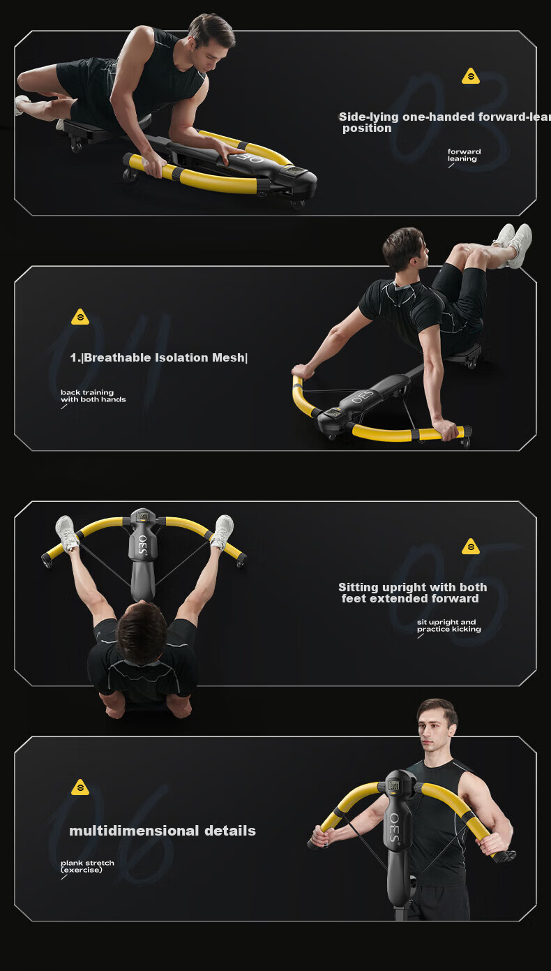 OES Ab Wheel Dragonfly Machine Fat Burning Abdominal Muscle Trainer Automatic Rebound Ab Roller Home Fitness Equipment 6