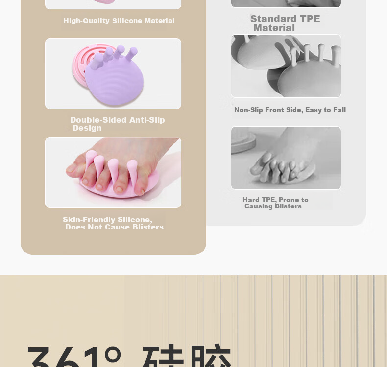 361° Flat Foot Arch Trainer Toe Arch Correction Bunion Slim Leg Shaping Device 2