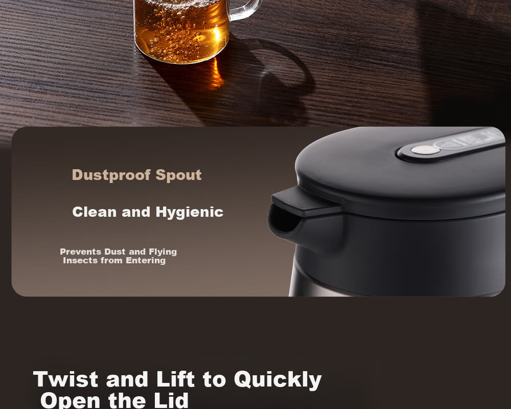 FGA Fugang Stewing Tea Pot Household Stewing and Brewing Insulated Pot 316L Stainless Steel Tea Water Separation Large Capacity Office Teapot 14