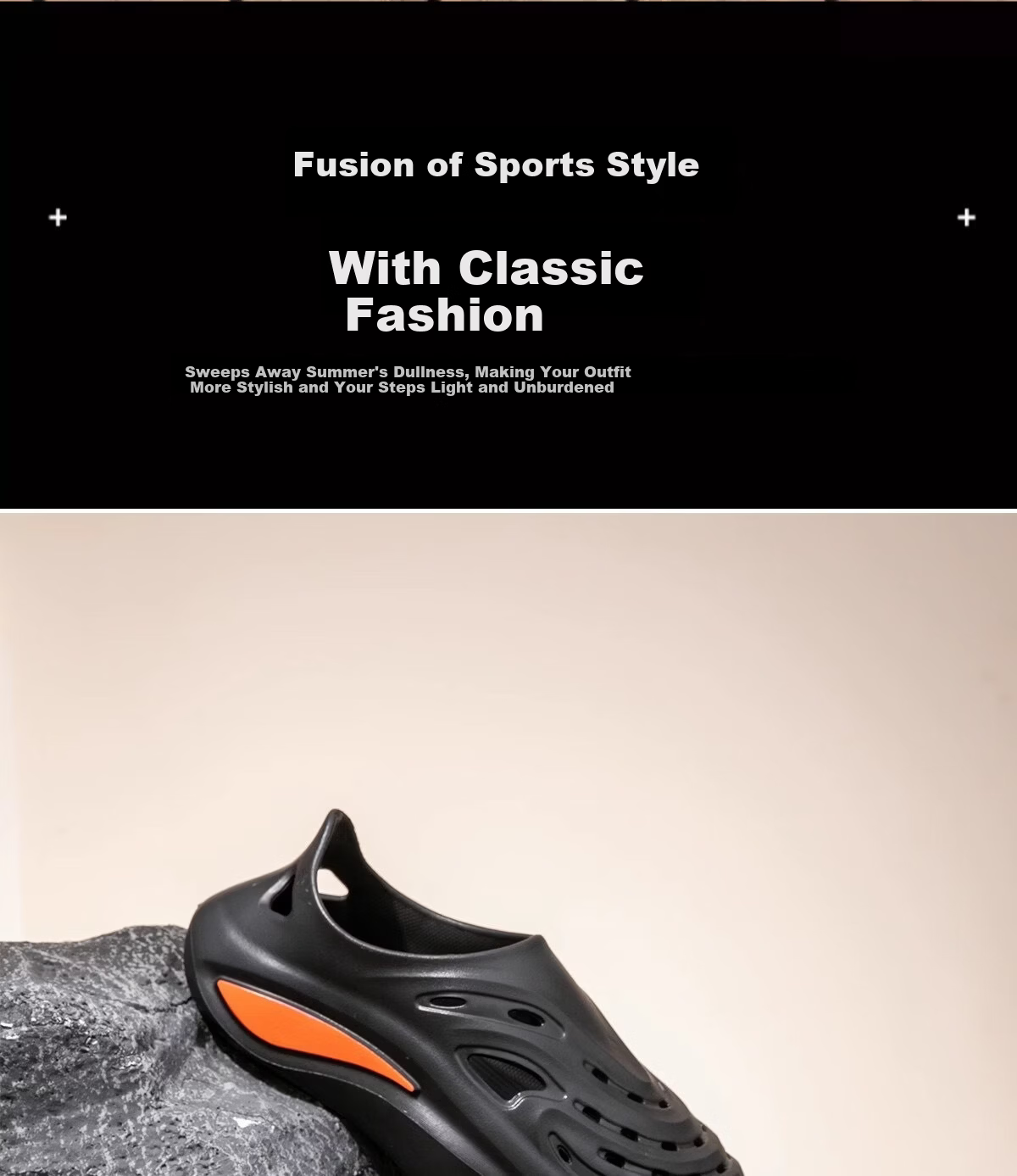 YUZHAOLIN Men's Breathable Hole Shoes Sports Outdoor Sandals Water Shoes Summer Driving Slippers 4