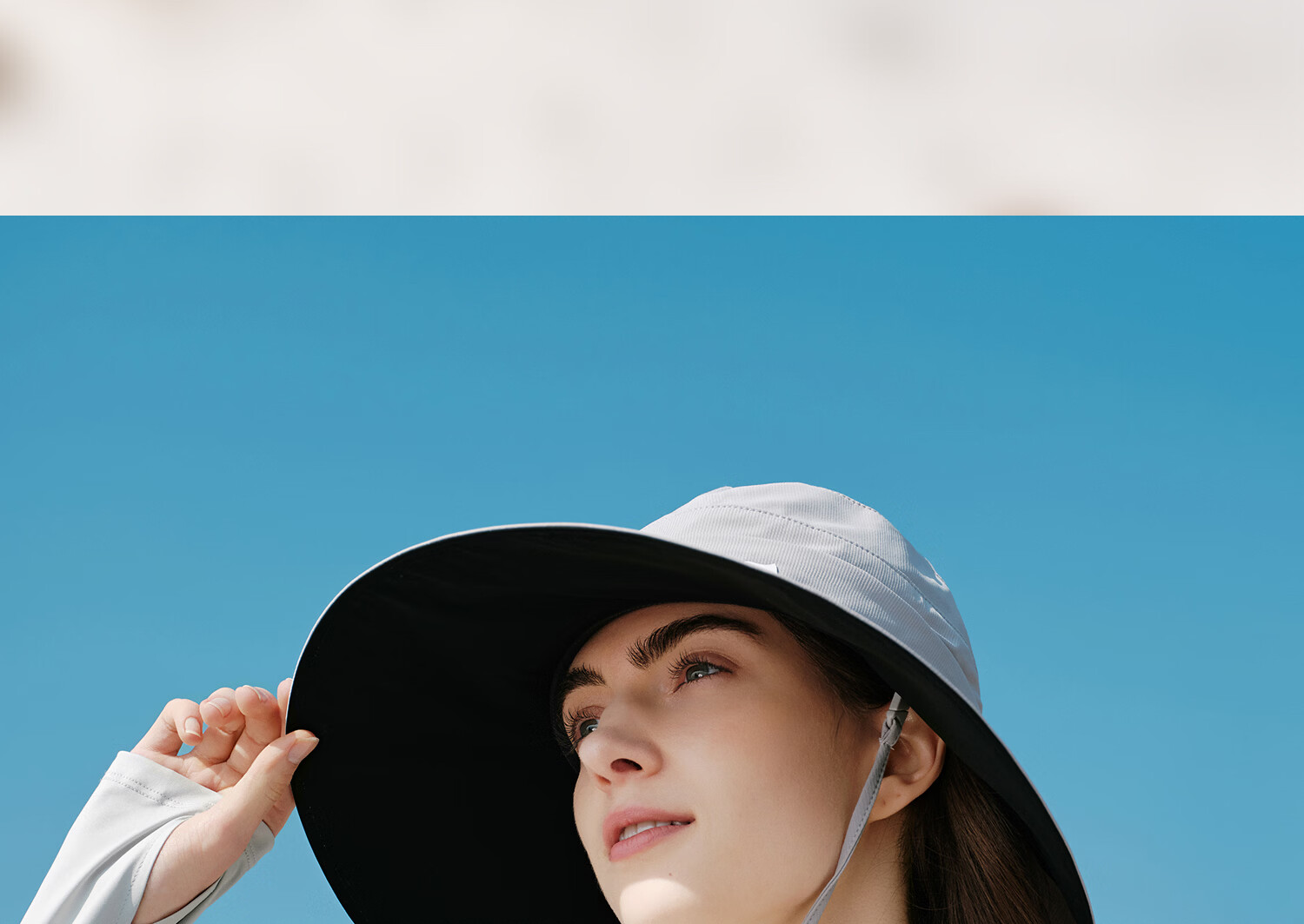 FANCET Wide Brim Sun Hat for Women Summer Outdoor UV Protection Sunshade Hat with Neck Flap 32