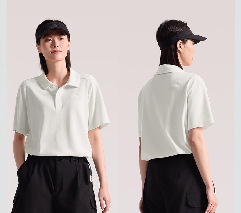 The North Face Short Sleeve Polo Shirt Unisex Breathable Summer Outdoor T-Shirt A0M XL 12
