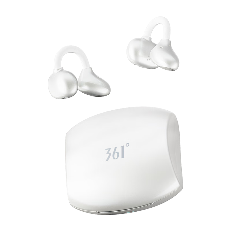 361° Bluetooth Ear Clip AI Translation Open Bone Conduction Wireless Sports In-Ear-Free Noise Reduction High-Quality Music Long Battery Life YDJ01 Huawei Apple Earphones