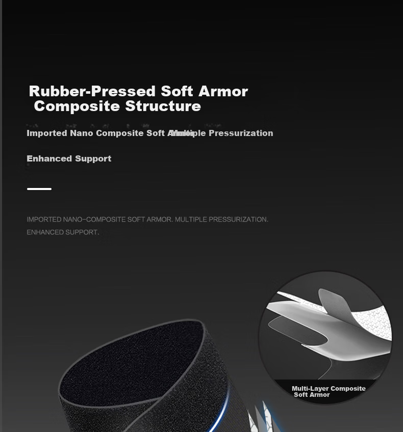 DISHU Ankle Brace Support for Sprained Ankles Ligament Injury Stabilizer Sports Basketball Protective Gear [Pair] 7
