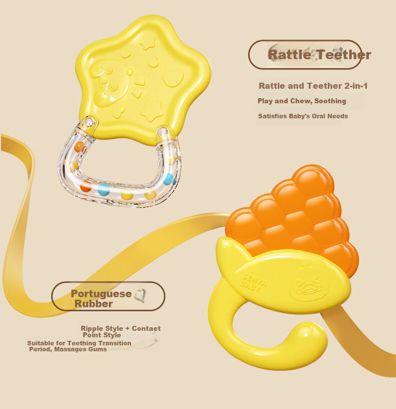 Embei Family Infant Baby Toy Newborn Gift Box Rattle 0-6 Months 1 Year Children's Day Gift 11
