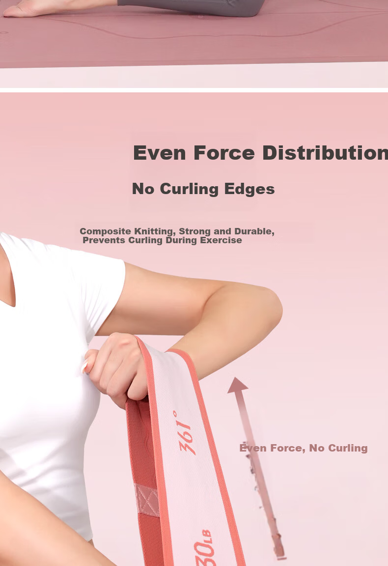 361° Yoga Resistance Band Elastic Fitness Glute Trainer Hip Lifting Stretching Loop Squat Pull Band for Women 4
