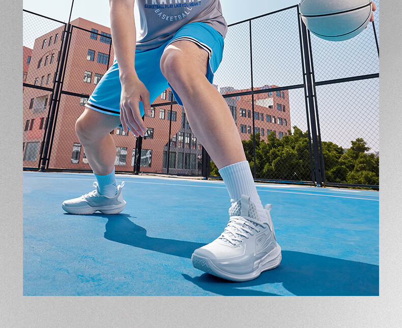361° BIG3 QUICK 4.5 Men's Basketball Shoes Summer New Breathable Cushioning Durable Shoes Men 672621102-5 34