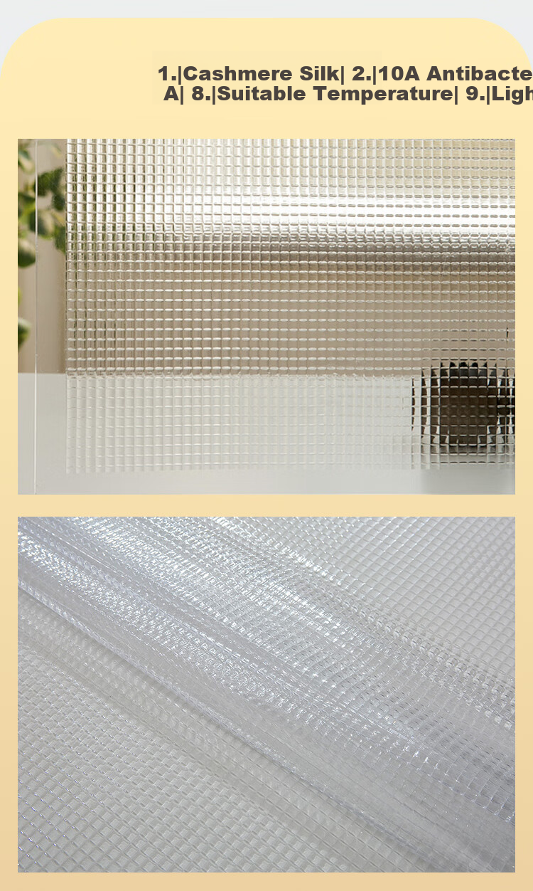 MEIWA Glass Privacy Film Window Sunshade Heat Insulation Static Sticker Bedroom Translucent Opaque 60x200cm 5