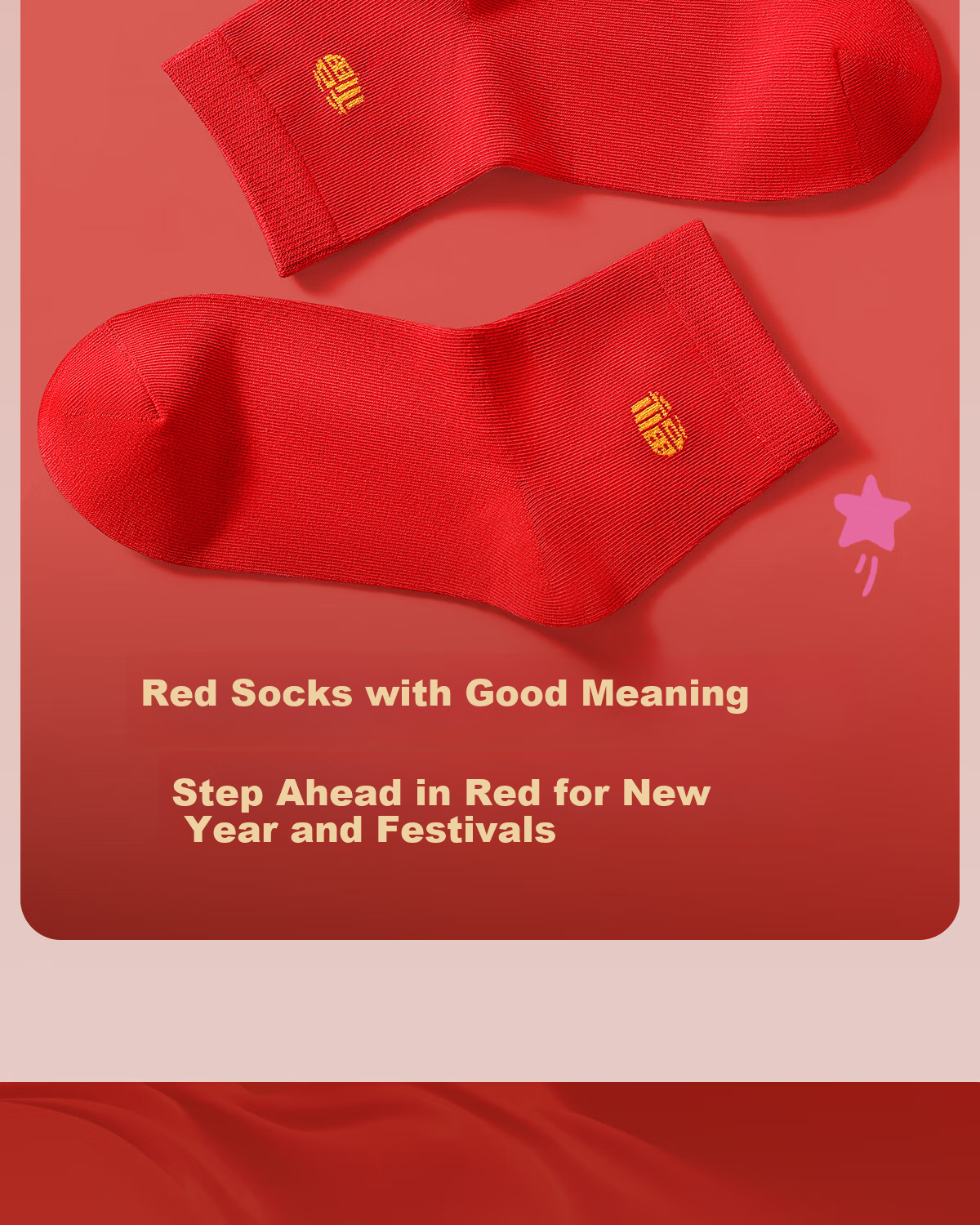 GRACEWELL Girls' Red Lunar New Year Underwear Set 2026 Year of the Horse Clothes Children's Adolescent Bra Vest Age 12 24