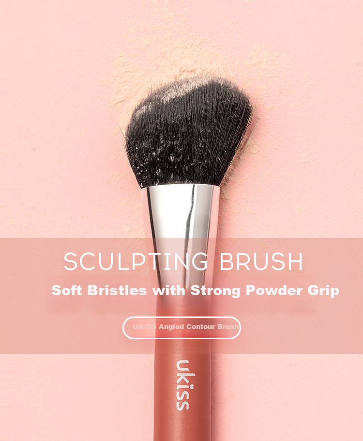 Ukiss Makeup Brush Cleaning Sponge Box, Portable Lazy No-Wash Dry Cleaning, Brush-Friendly, for Eyeshadow, Concealer, Eyebrow, Blush Brushes 1