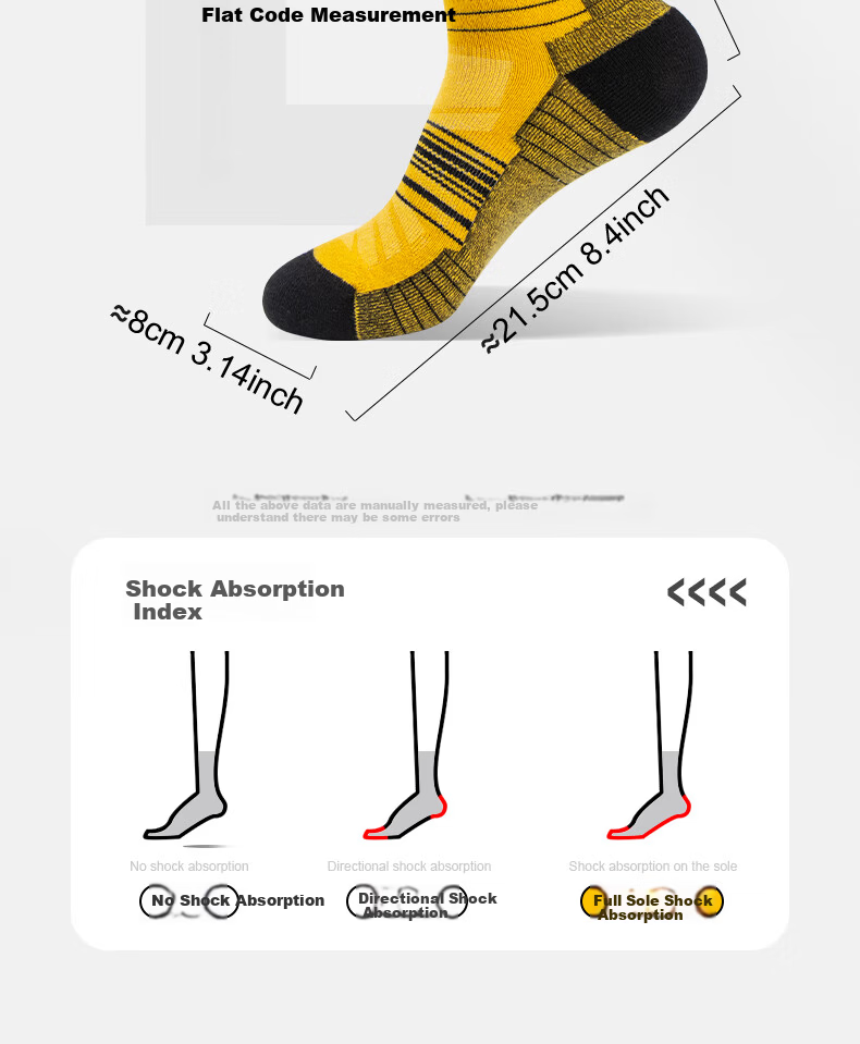 Riels Merino Wool Socks Unisex High Tube Marathon Hiking Running Thick Terry Anti-Odor Breathable Sports Socks 12