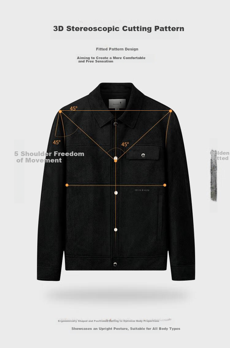 DANCING WOLVES 85% Duck Down Autumn Winter Corduroy Lapel Thick Men's Down Jacket 102 Dark Blue 175 7