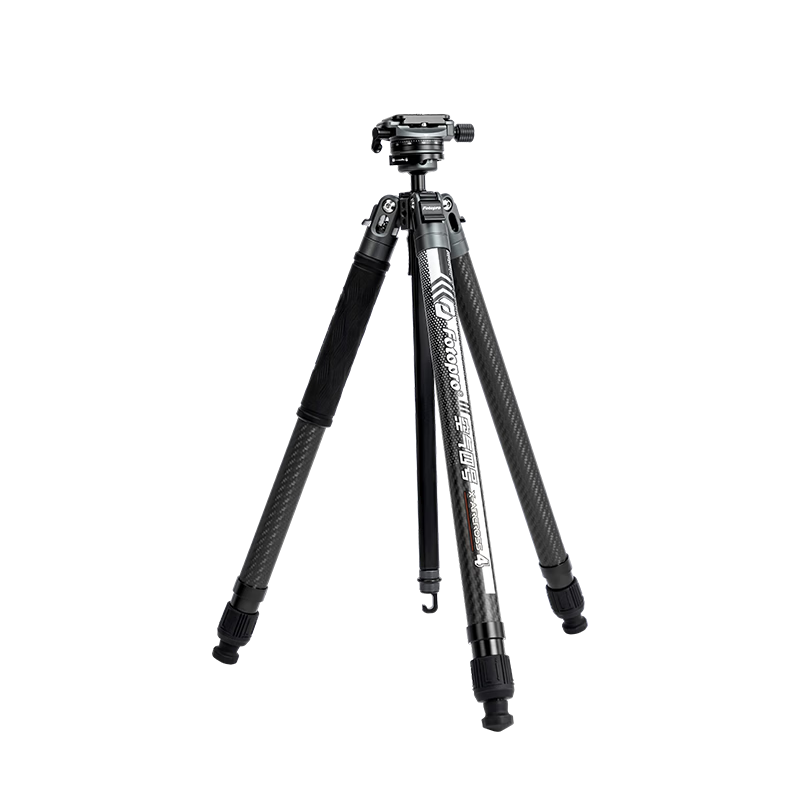Fotopro Air 4 + 32QR + SJ-8 3K Twill Pure Carbon Fiber Quick Release Adjustable Monopod Portable Camera Tripod Original Carbon Gray