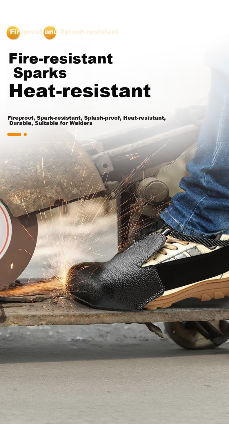 Mandelay Safety Shoe Covers Anti-Smash Steel Toe Protective Shoe Covers Visitor Safety Steel Shoe Covers National Standard Steel One Size Black 9