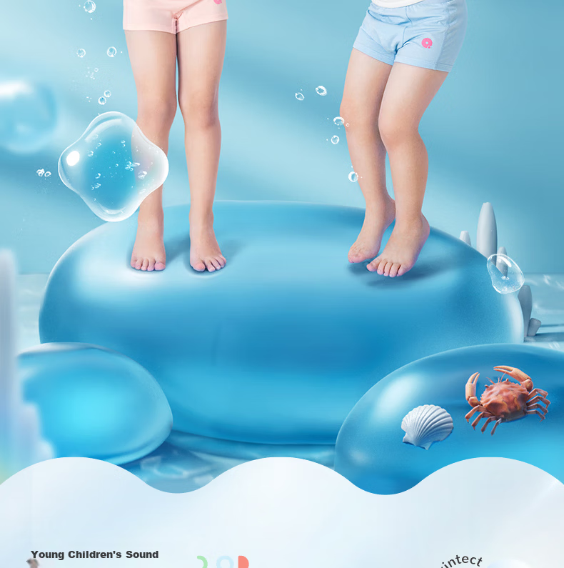Q21 Children's Antibacterial Underwear [Women's Triangle], Souffle Rice/bright Green, Size 150 [Weight Approximately 68-80 Jin] 2