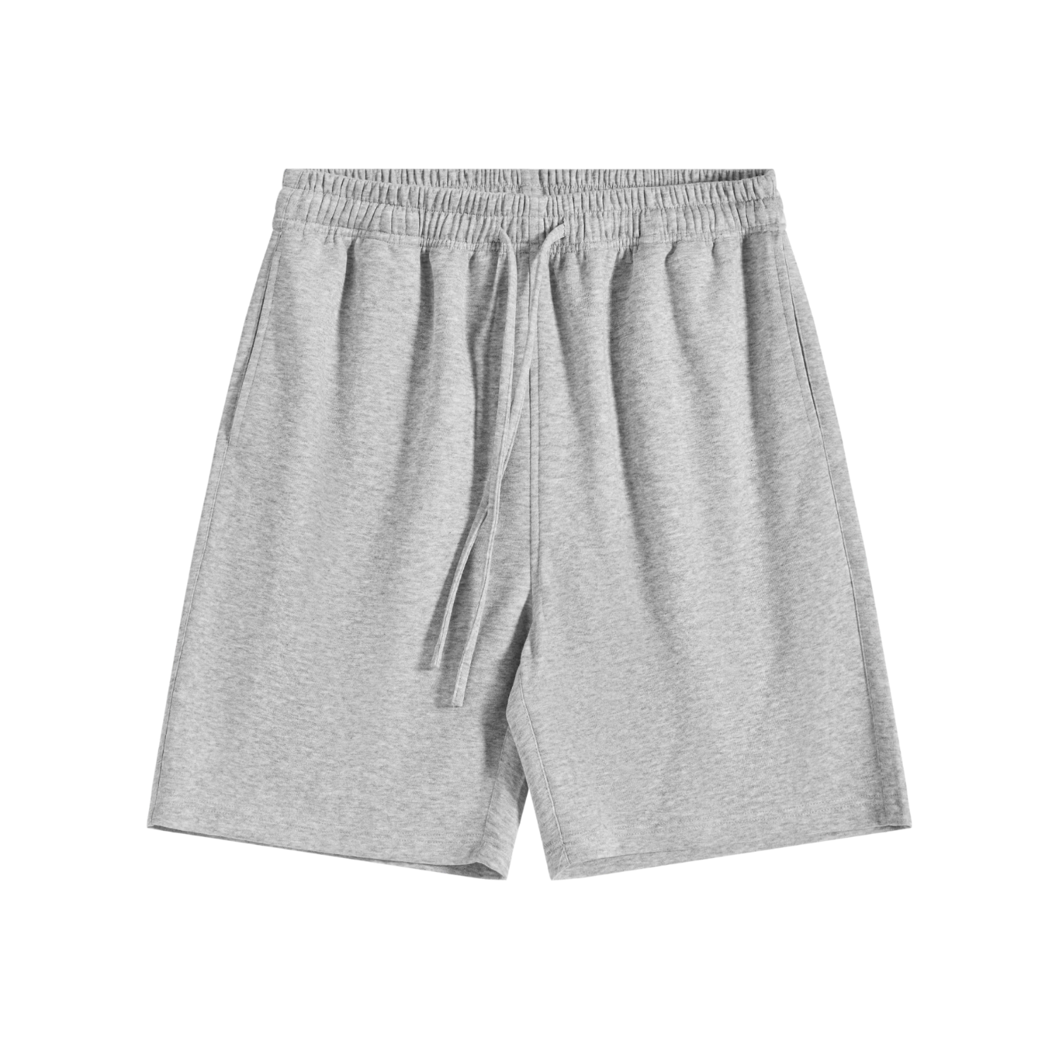 MMOPTOP Heavyweight American Casual Men's Summer Loose Simple Sports Shorts Versatile Five-Point Pants MDK22 Gray L