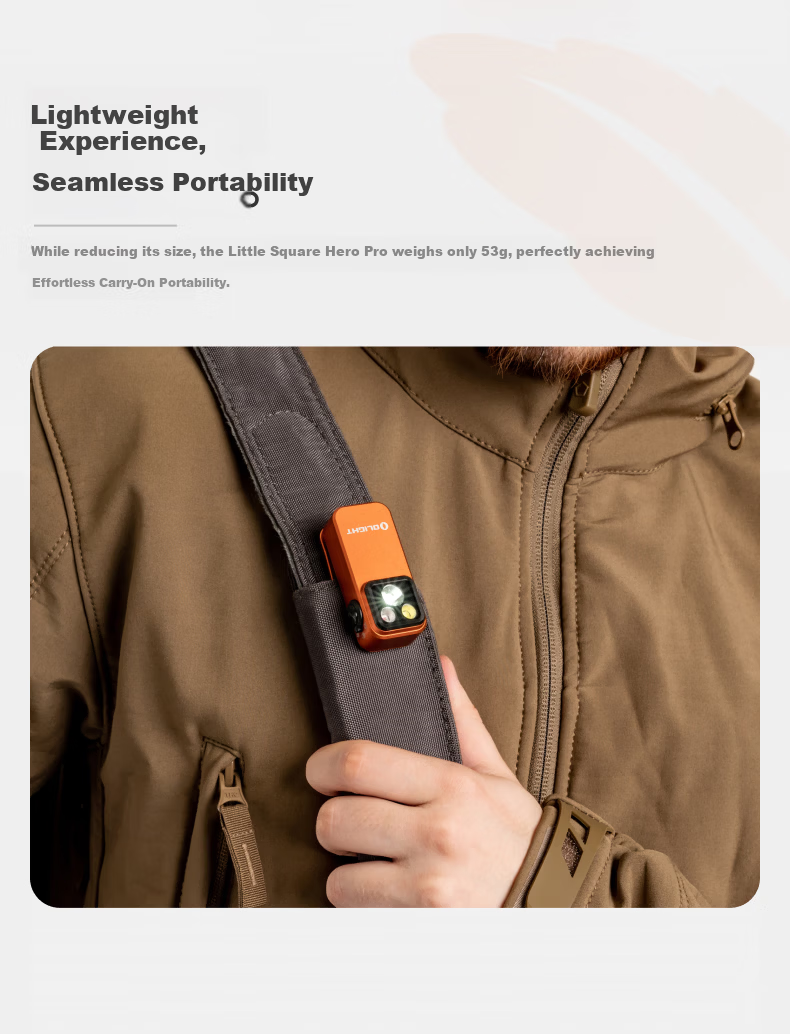 OLIGHT Warrior Mini Pro Headlamp Ultra-Long Battery Life Portable Emergency Magnetic Three-Light Source High-Power Flashlight Cycling Light 6