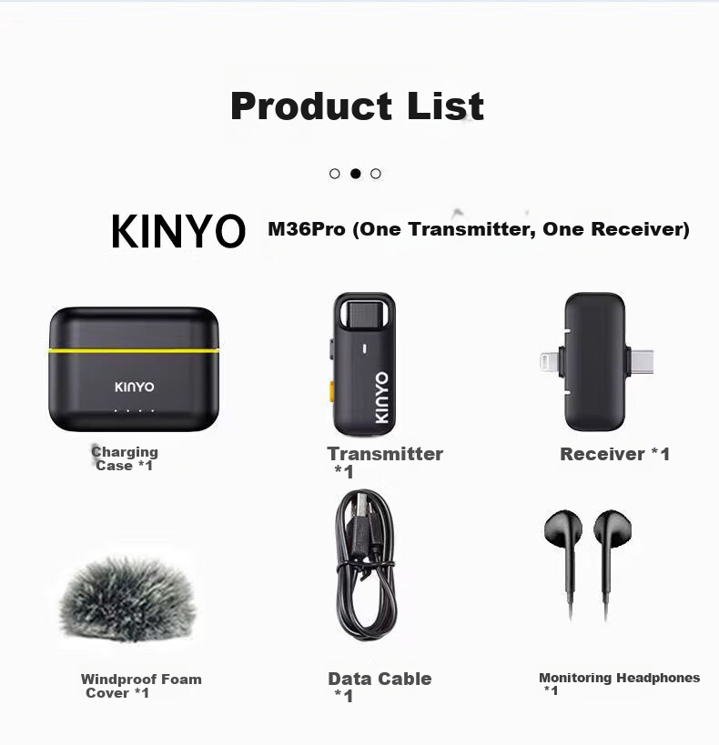 Jinyun M78 Wireless Lavalier Microphone Mic Dual-Channel Noise-Cancelling Bluetooth Recording Live Streaming Mini Mic for Host Mobile Video Shooting 23