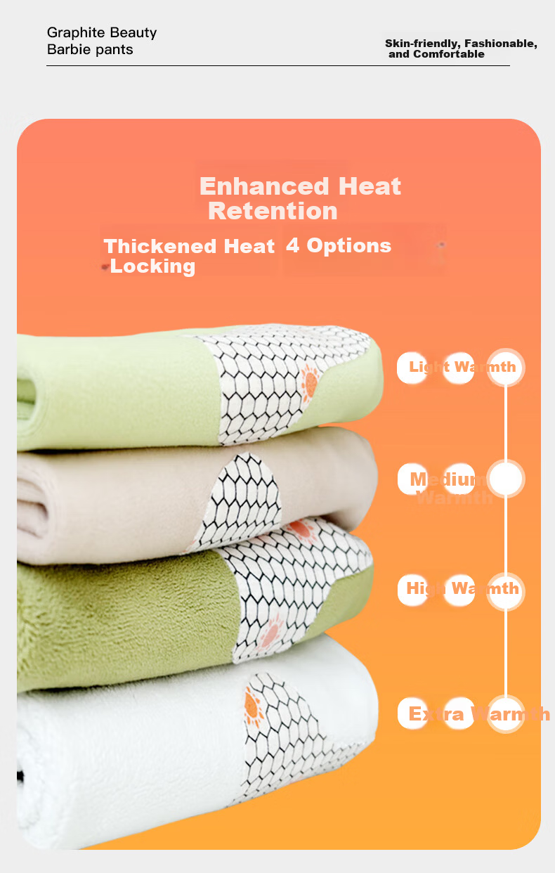 MiiOW Shark Pants [Graphene Thermal] Fleece-Lined Thickened Autumn Winter Leggings Slimming Shaping Warm Palace 2025 New Edition 8