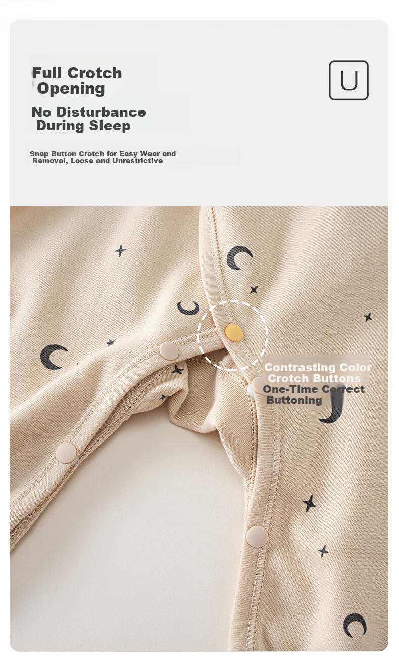 Shubeiyi Baby Clothes Newborn Romper Unisex Infant Full Moon 100 Days 0-3 Months Butterfly Suit Apricot 52 4
