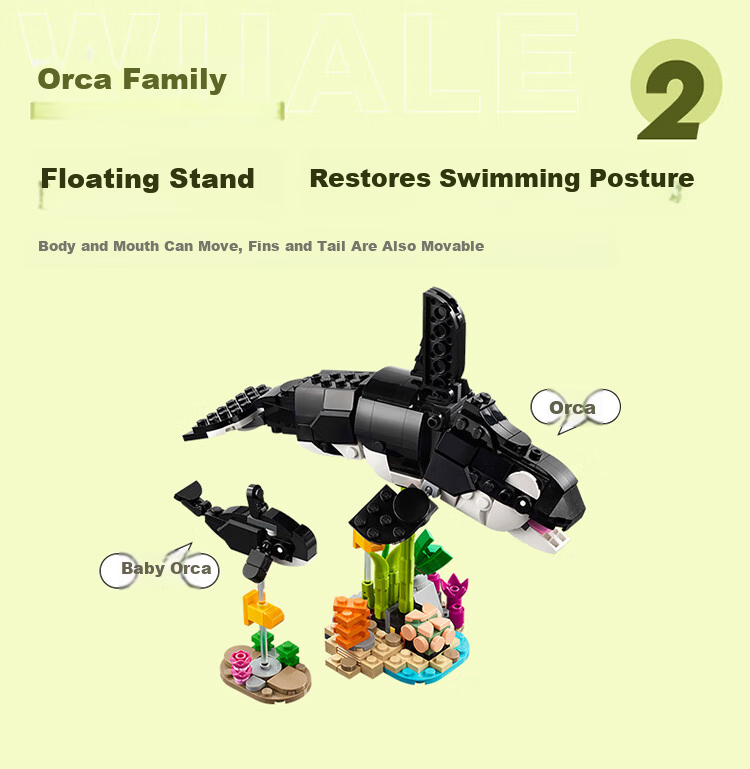 LEGO Building Blocks 31382 Cute Animals: Playful Puppy Boys Girls Kids Toy Gift New Year Decoration 5
