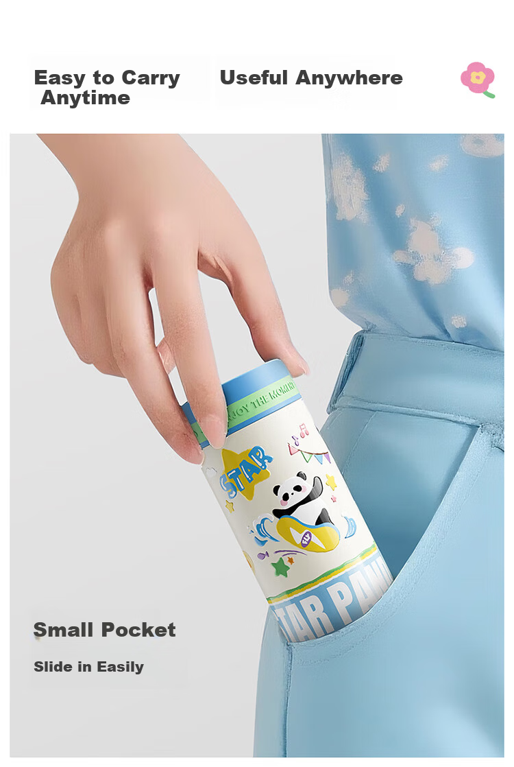 JEKO&JEKO Insulated 316L Stainless Steel Pocket Cup for Kids, Elementary Students, Boys and Girls, Portable Coffee Mug 200mL Dull Cat 10