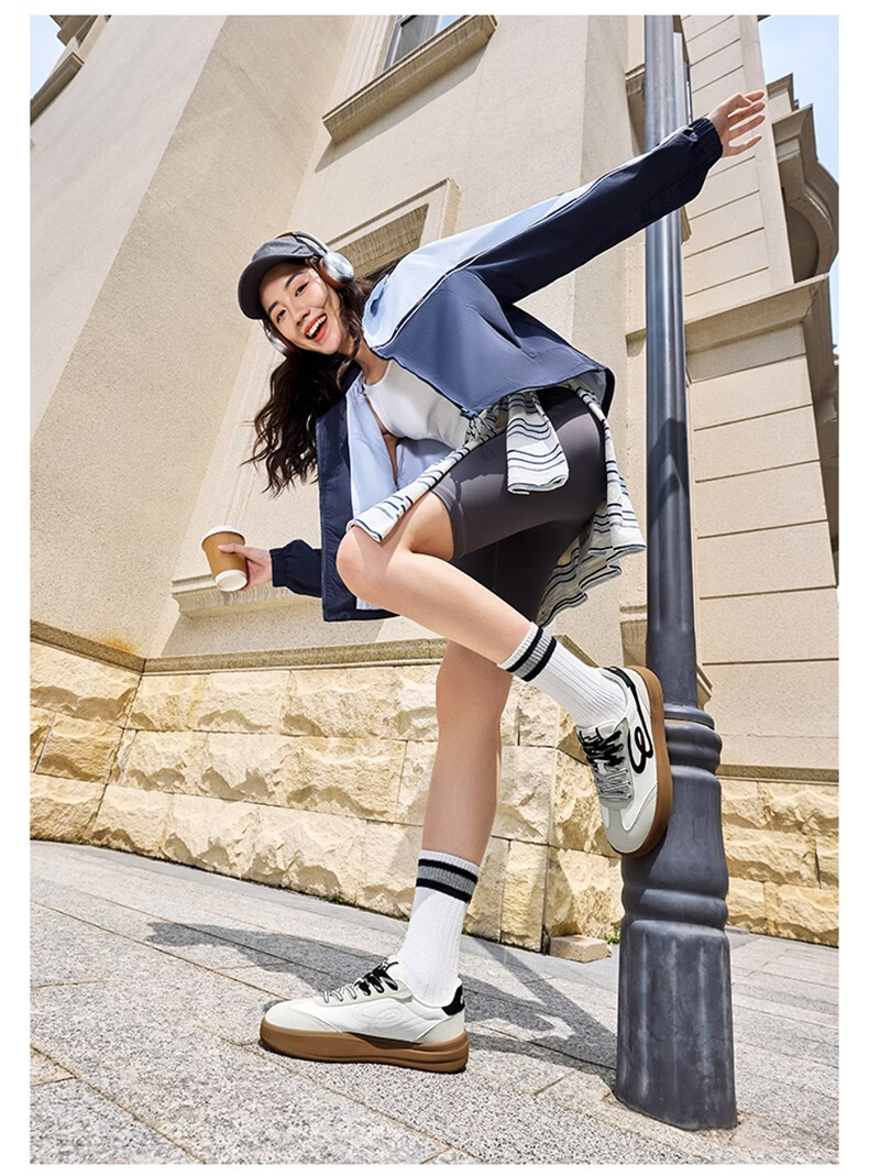 ERKE Women's Skate Shoes Summer 2026 New Breathable Casual Thin-Soled Trendy Sports Sneakers | Youxing 2