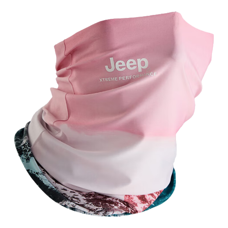 Jeep Sun Protection Face Mask for Men And Women, UPF50+ UV-Resistant Magic Headband, Outdoor Fishing Cycling Neck Gaiter, Multifunctional Face Cover