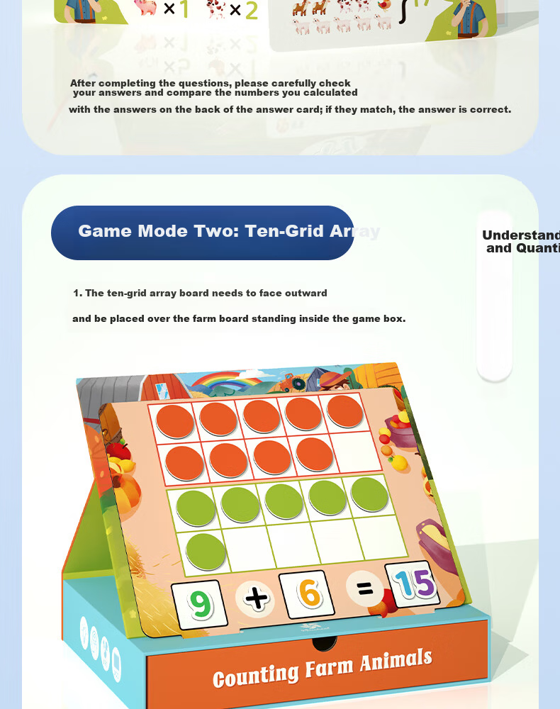 Pinwheel Magnetic Montessori Hundred Board Math Teaching Aid Ten-Grid Number Sense Thinking Training Educational Toy Hundred Board 5