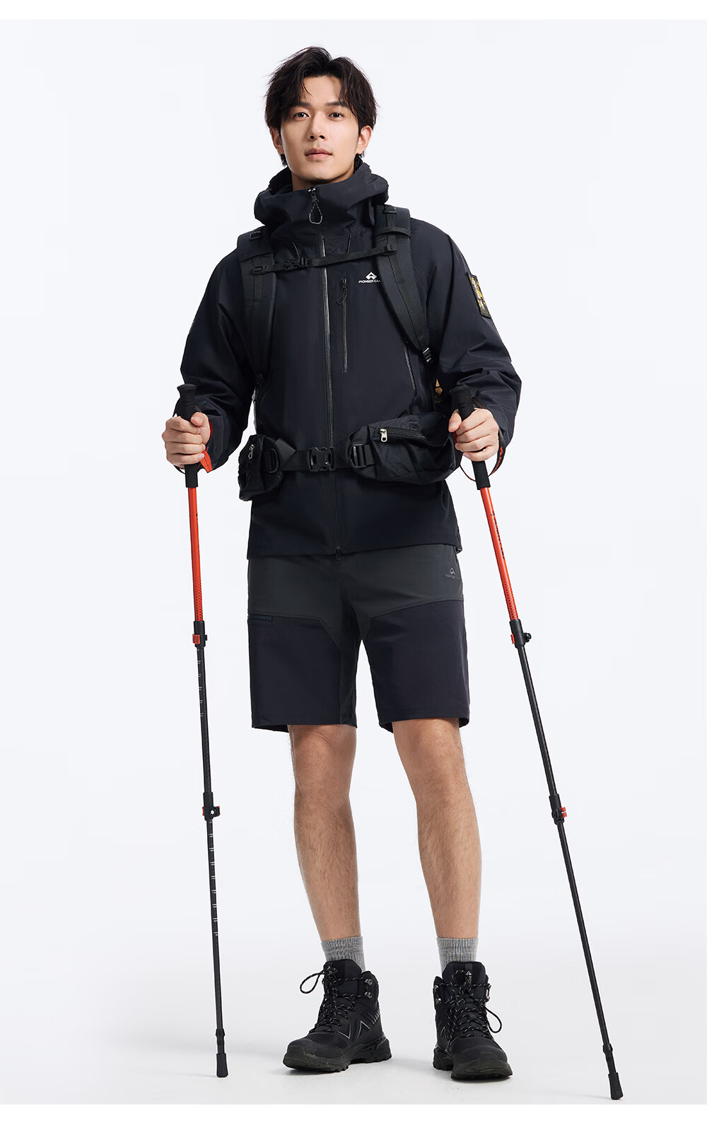 Toread Jin Yi Wei Three-Pocket Men's Softshell Jacket Summer Casual Outdoor Windproof Waterproof Hiking Mountaineering Coat 22