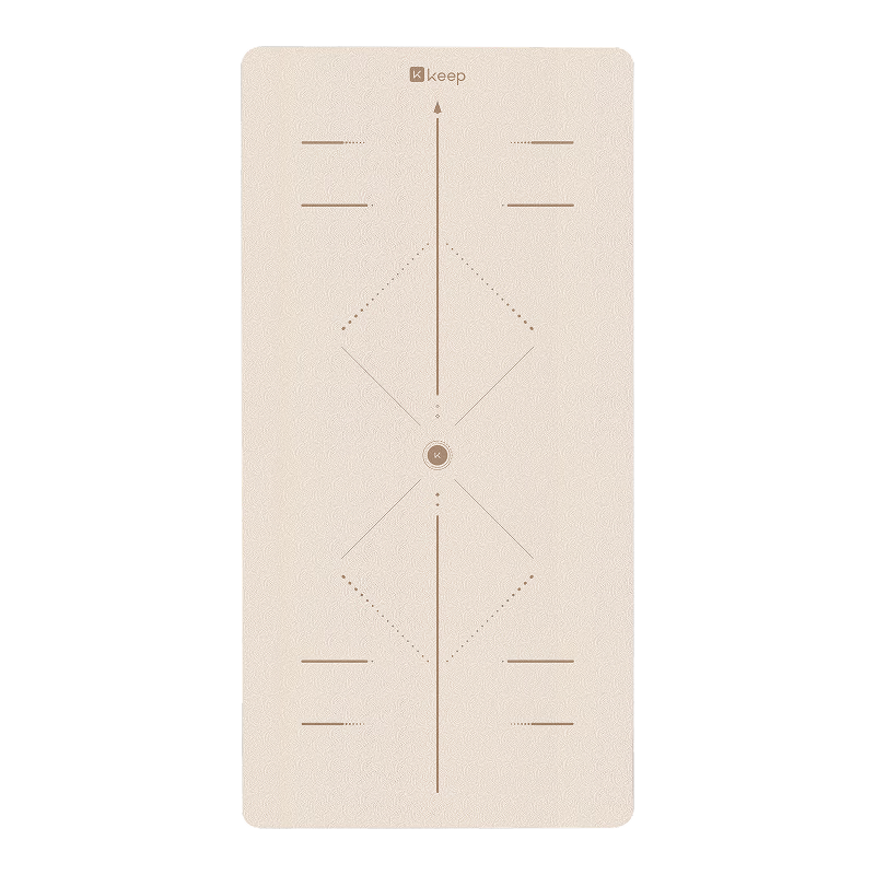 Keep Yoga Mat for Women, TPE Non-Slip Thickened Wide And Long 200*100cm Fitness Mat Exercise Home Use Mat