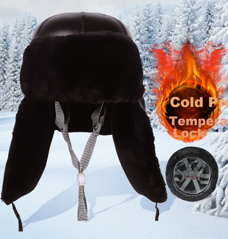 DOLNESRN Cotton Safety Helmet Winter Thicker ABS Anti-Smash Fleece Lined Cold-Resistant Construction Outdoor Warm Safety Hat 5