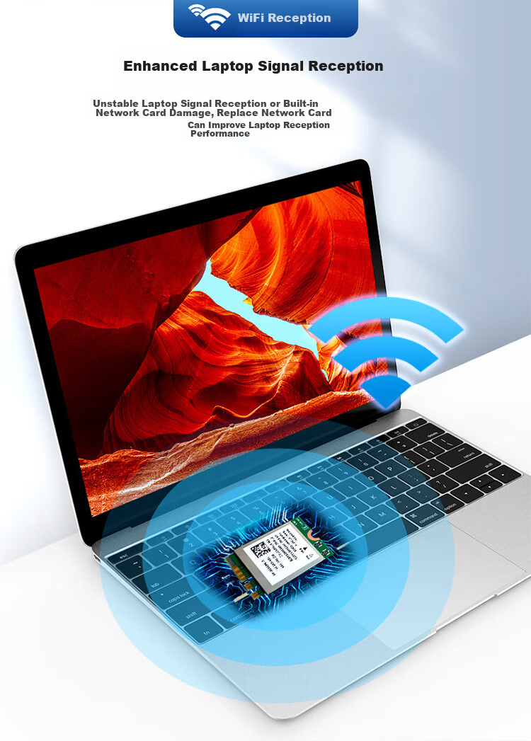 Wavlink NWP004 PCI-E 10G Gigabit Network Card, Desktop Computer Internal PCIE to Gigabit Network Adapter, RJ45 Ethernet Port, High-Speed Expansio 4