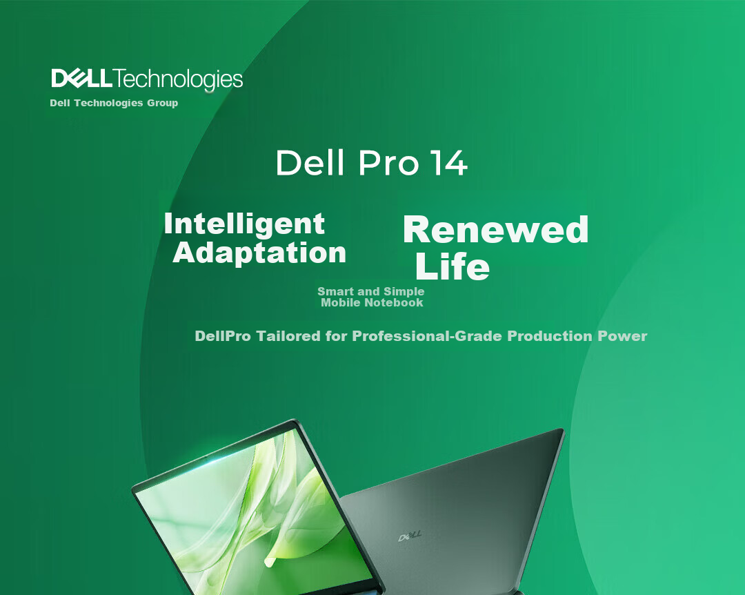 DELL Dell Pro 16-inch High-Performance Business Lightweight Laptop Ultra5 225U 16GB RAM 1TB SSD National Subsidy 1