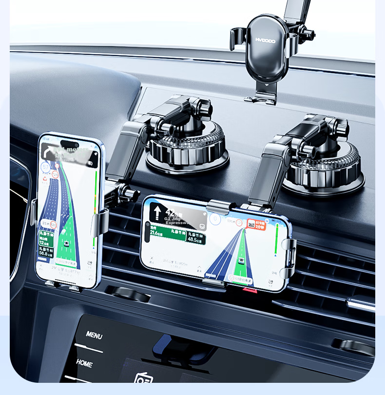 HUIDUODUO Car Phone Holder 2026 New Model Navigation Car Dashboard Suction Mount for Trucks Internal Fixed 28